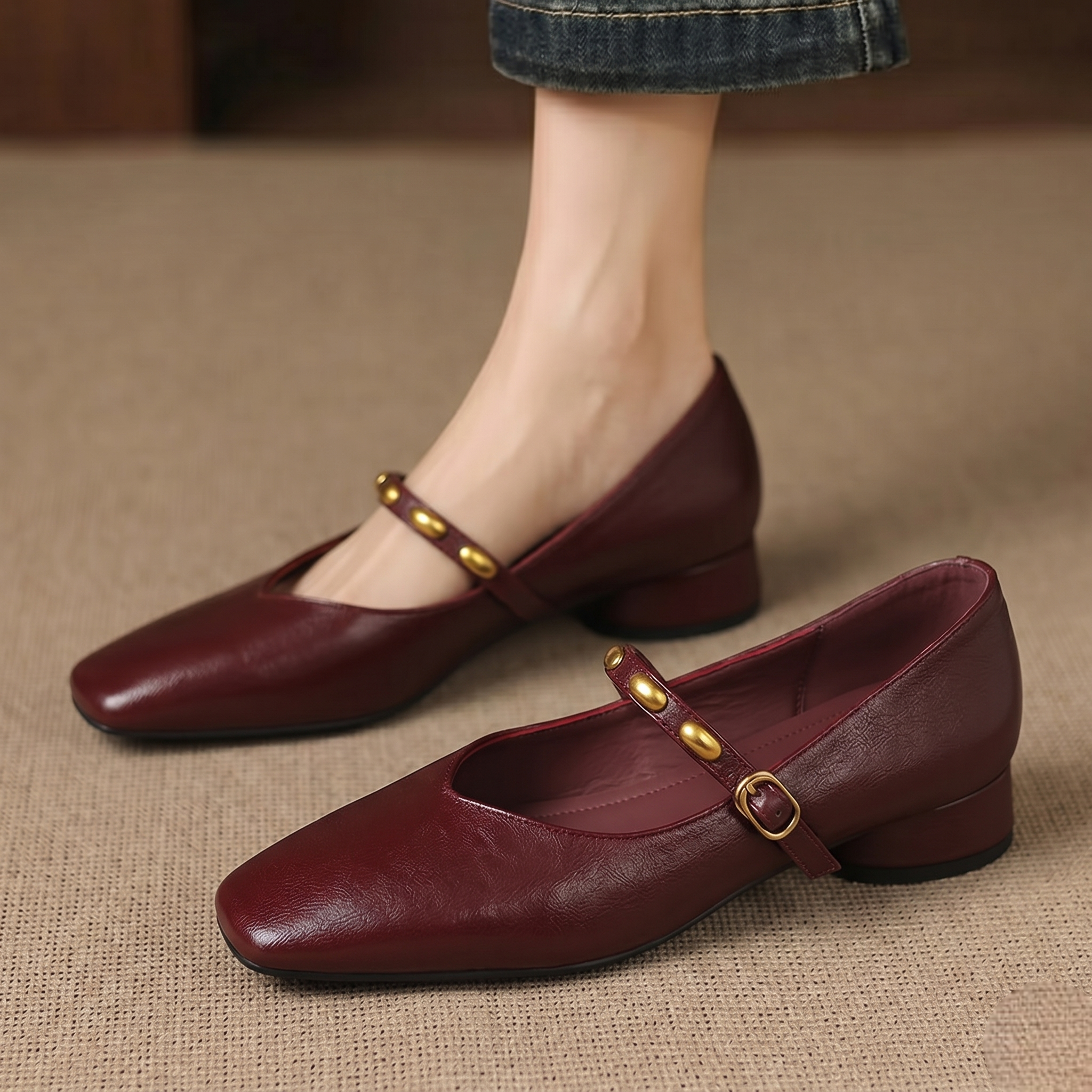 Zyra | Elegant Mary Jane Flats
