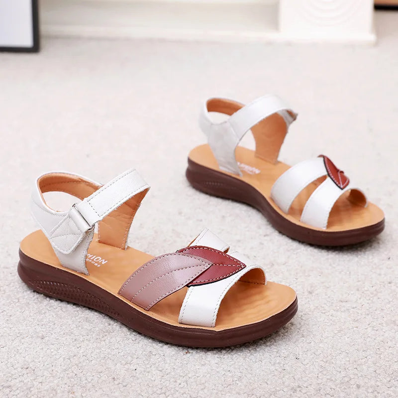 Ivy sandals shown in both colourways side by side