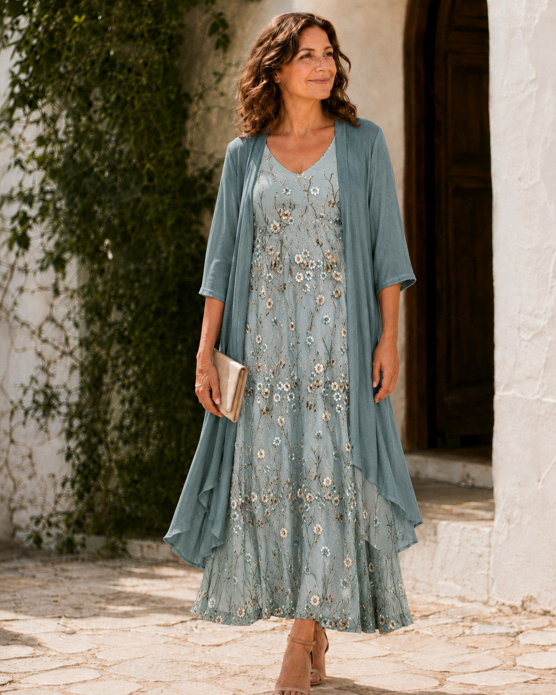 Julia | Romantic Layered Occasion Dress