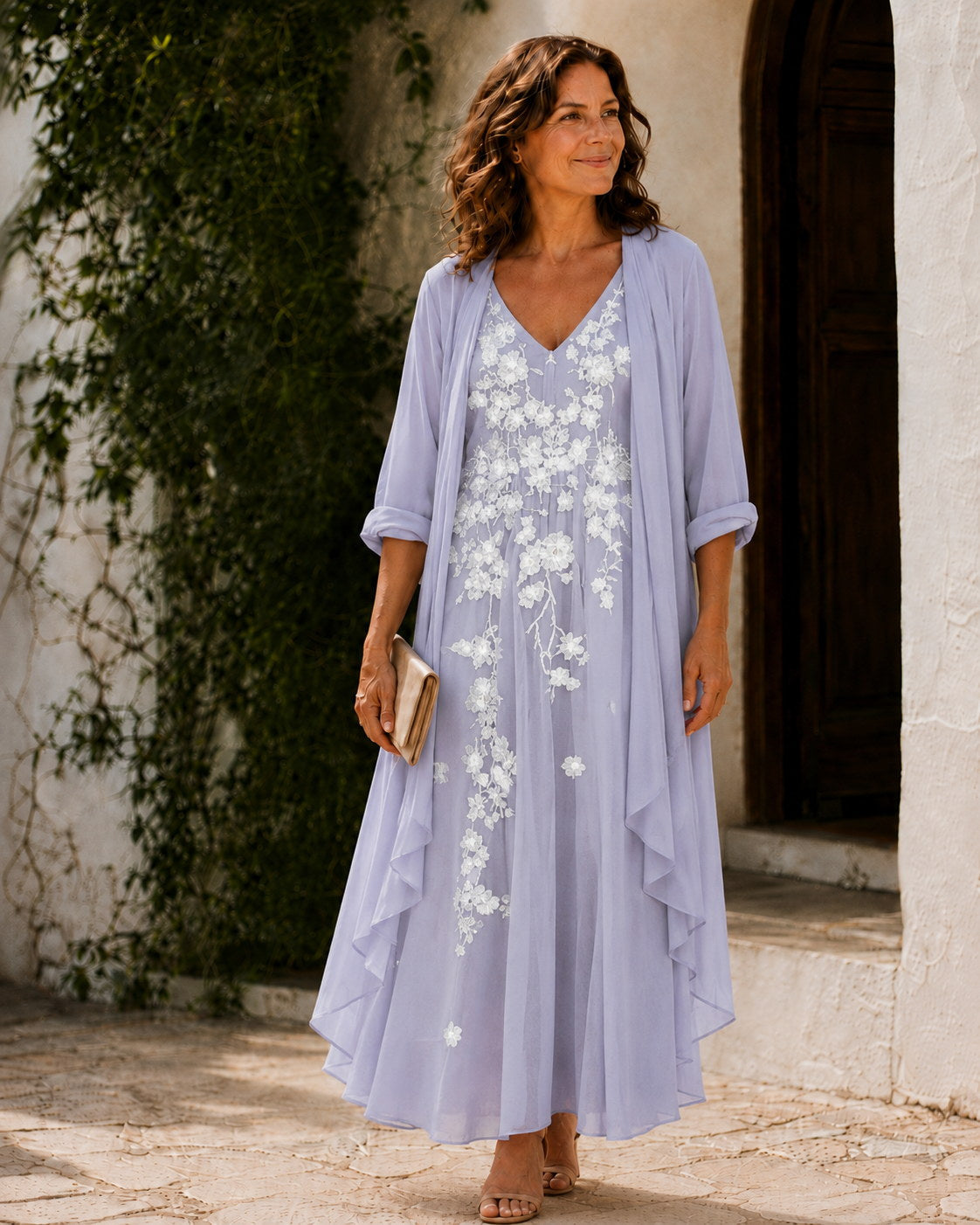 Julia | Romantic Layered Occasion Dress