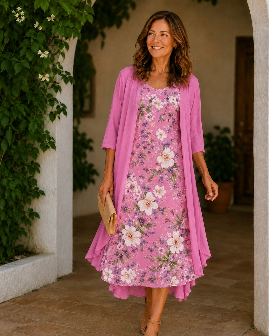 Karina | Floral Layered Summer Dress