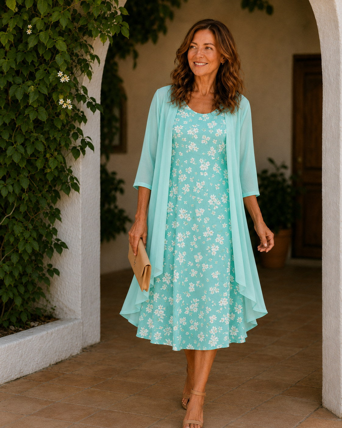 Karina | Floral Layered Summer Dress