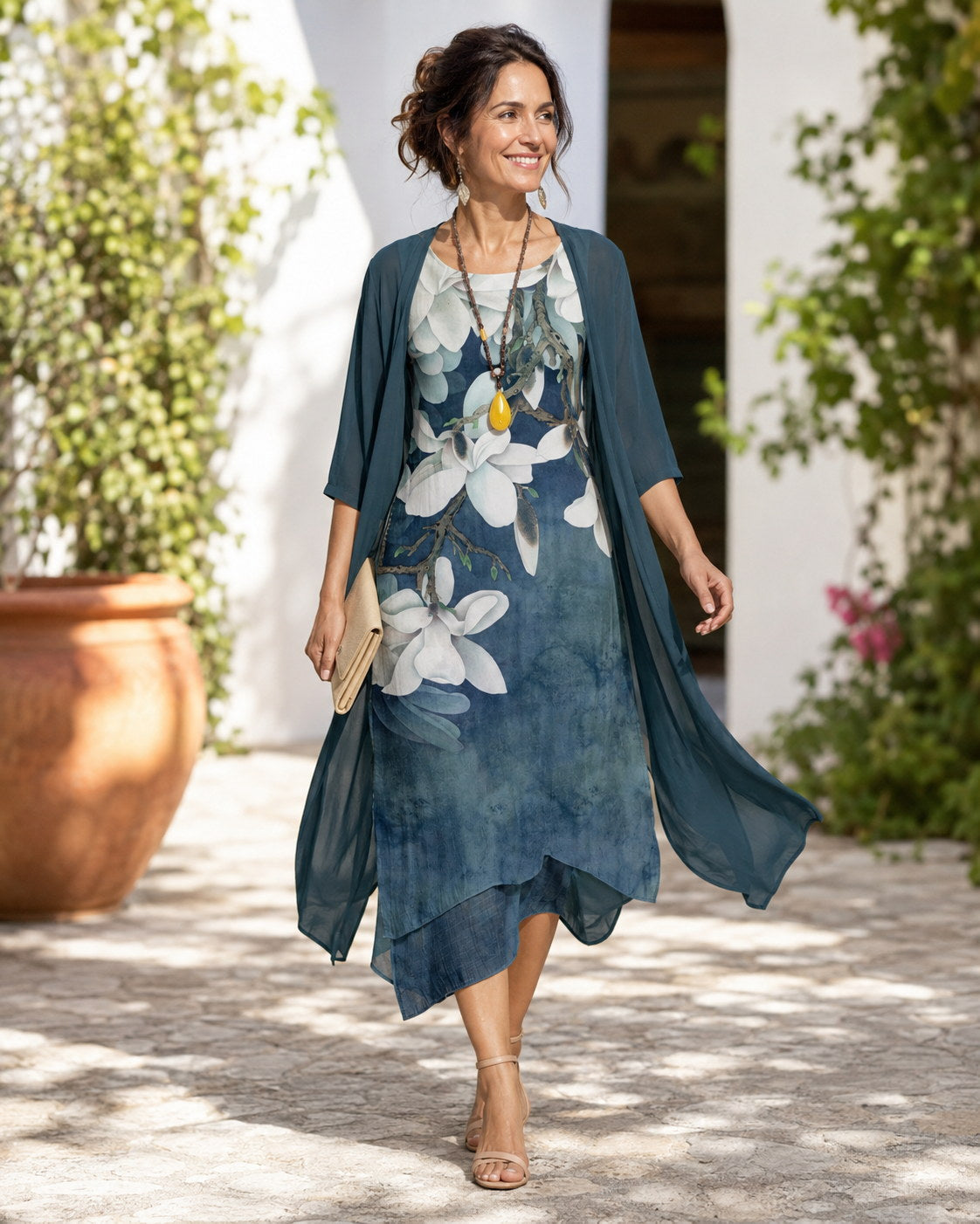 Zofia | Floral Layered Occasion Set