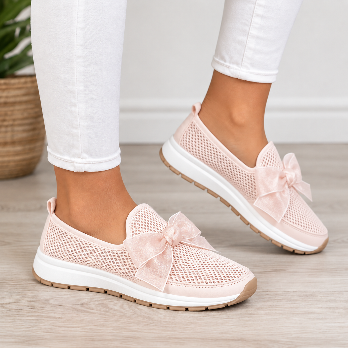 Lorna Orthopedic Comfort Sneakers - Pink