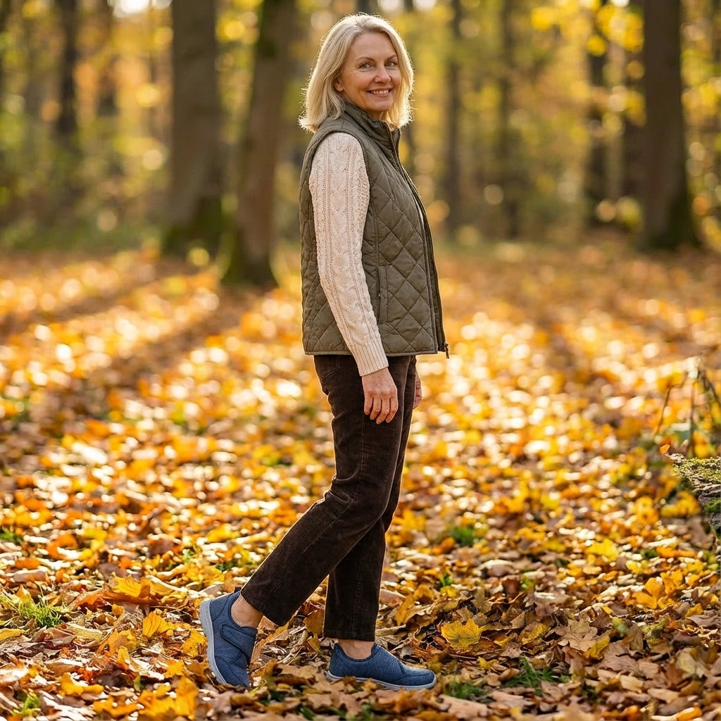 Renee – Orthopaedic Wide-Fit Hook-and-Loop Shoes