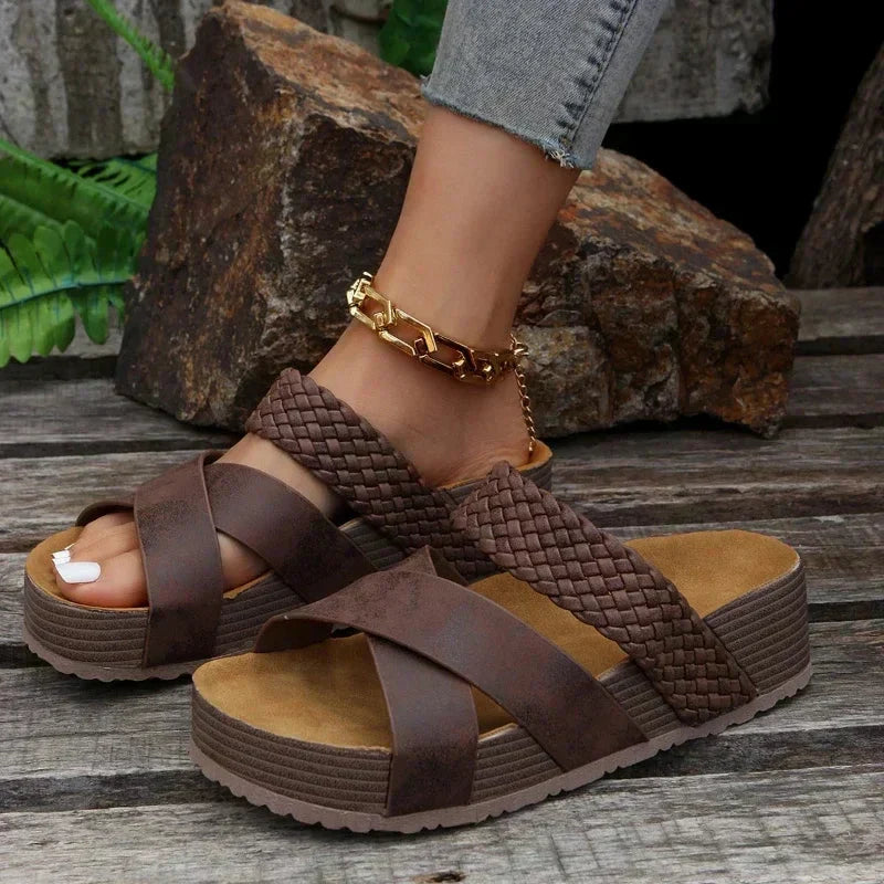 Rosalie™ | Orthopaedic leather sandals