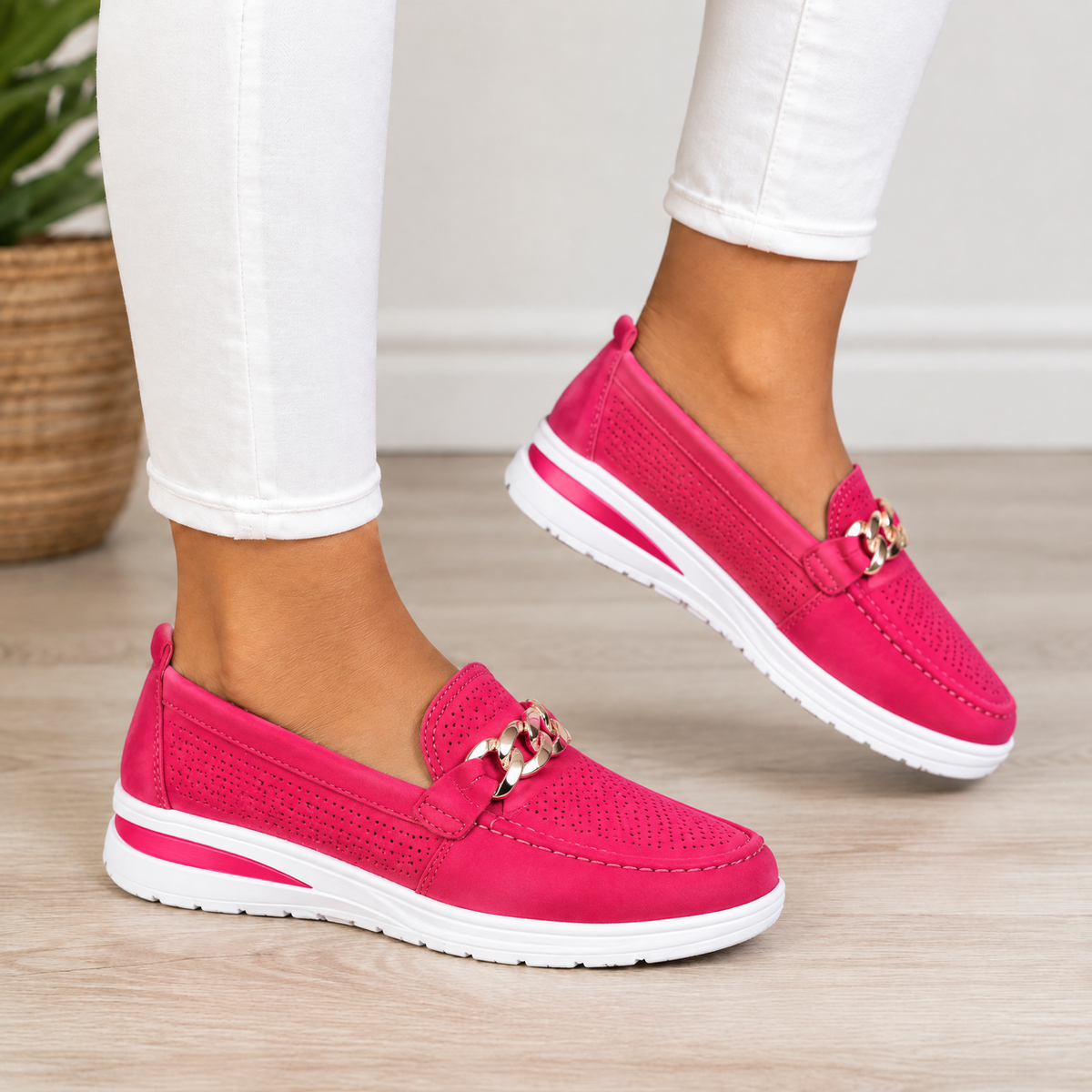 Odette™ | Orthopedic Comfort Loafers - Rose Red