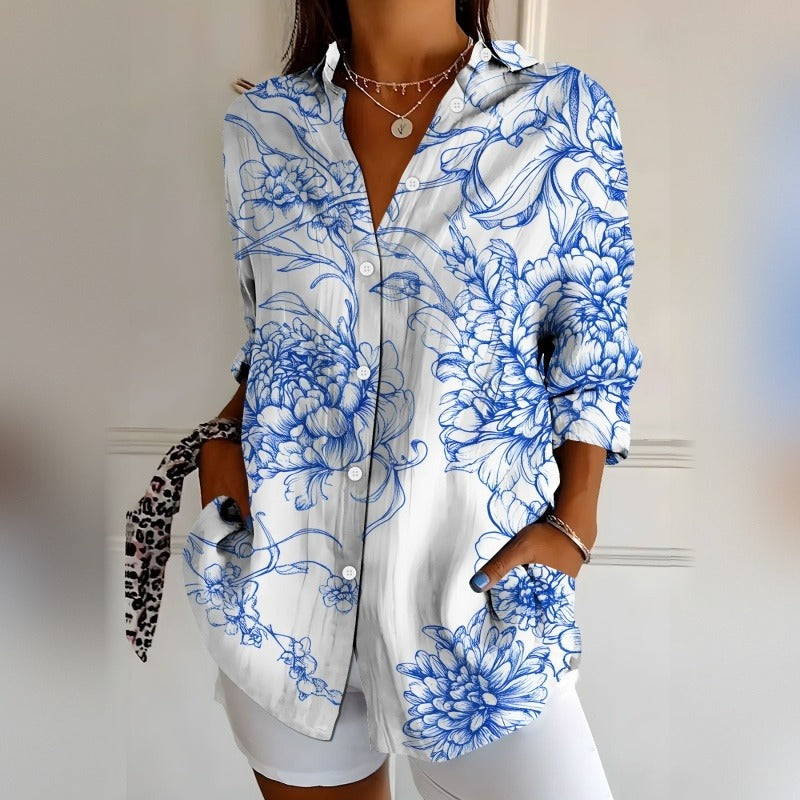 Perdita in Blue Toile
