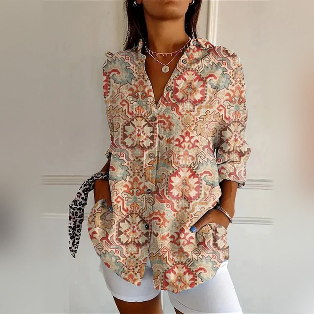 Petronella in Peach Medallion