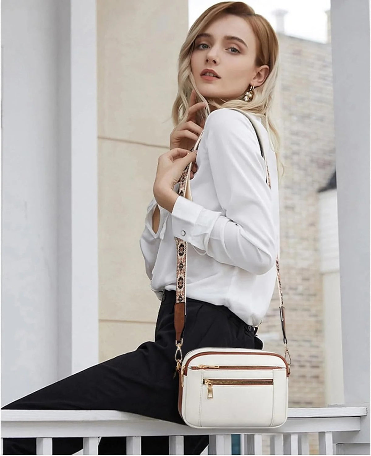 Hannelore | Adjustable Shoulder Bag with Crossbody Strap