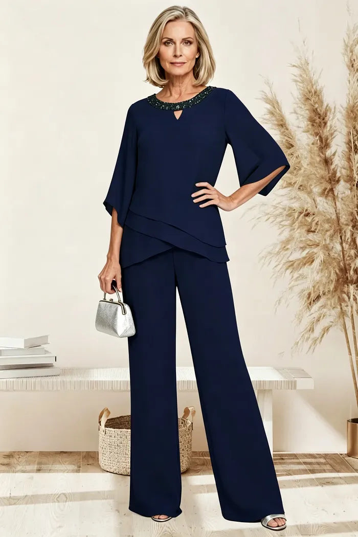 Scarlett | Loose-Fit Formal Pant Set