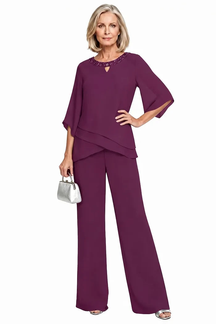 Scarlett | Loose-Fit Formal Pant Set
