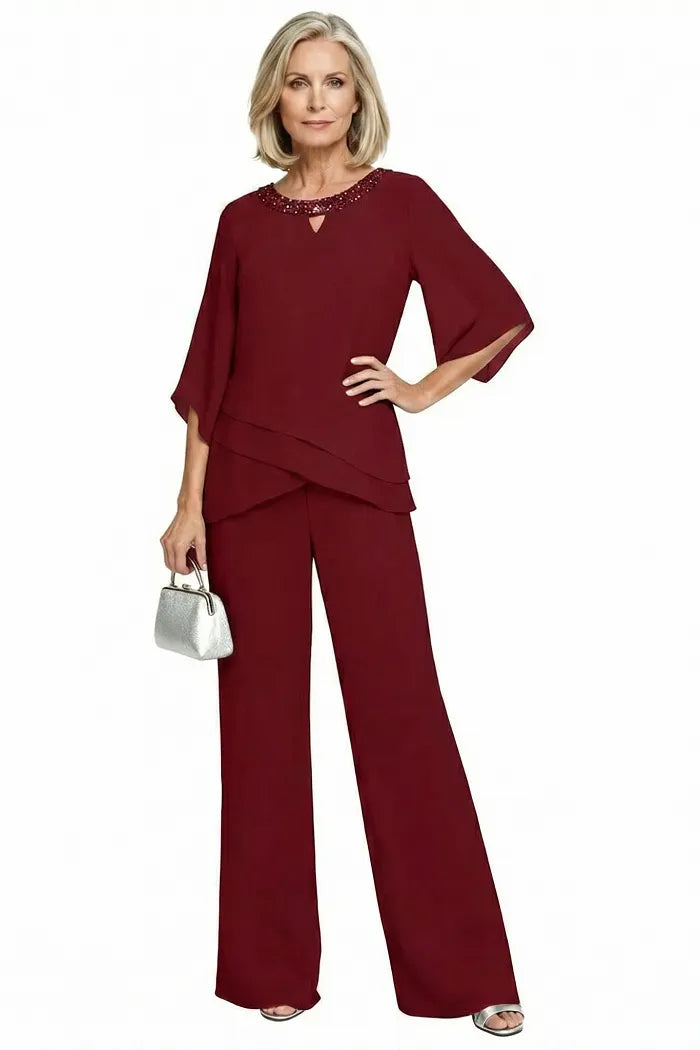 Scarlett | Loose-Fit Formal Pant Set