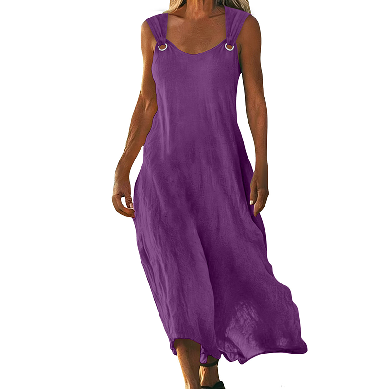 Yara | Sleeveless dress with V-neck