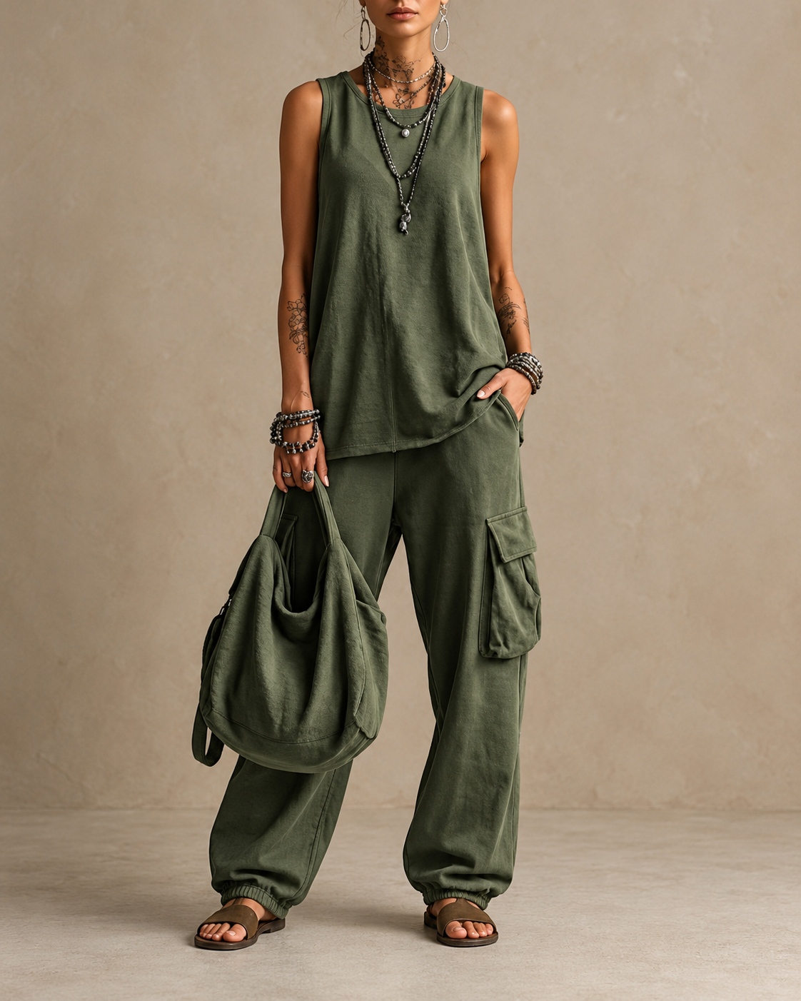 Valentina | Soft Casual Set with Pockets