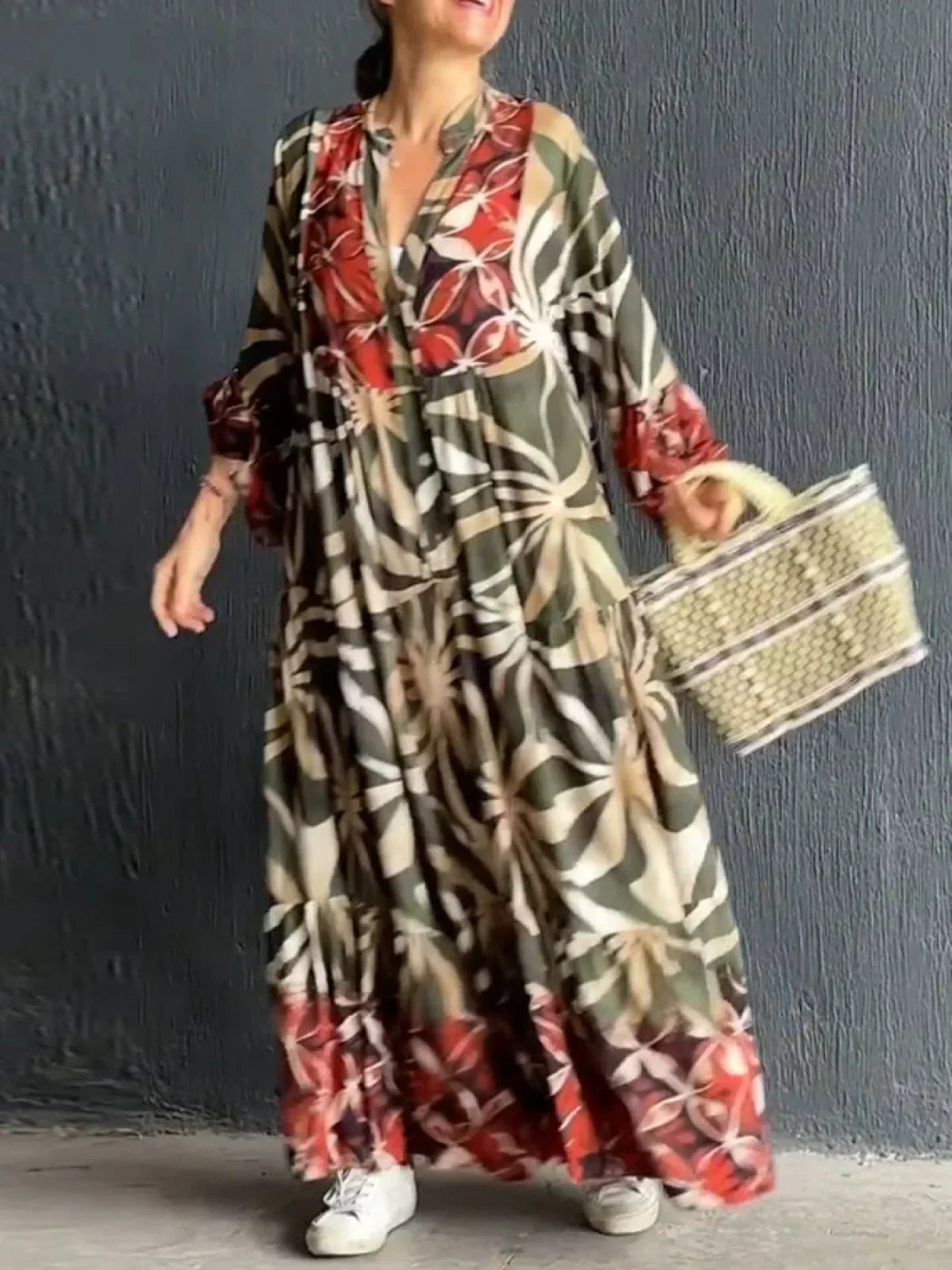 Giselle | Flowing boho dress