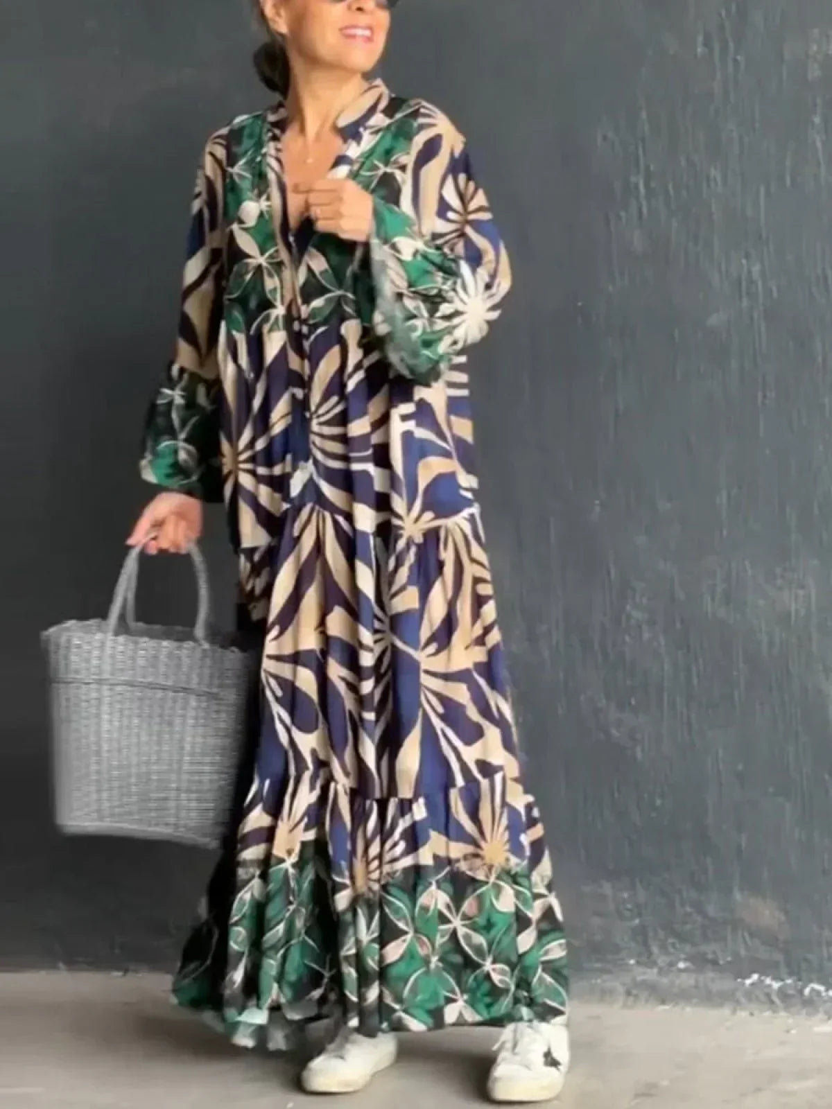Giselle | Flowing boho dress