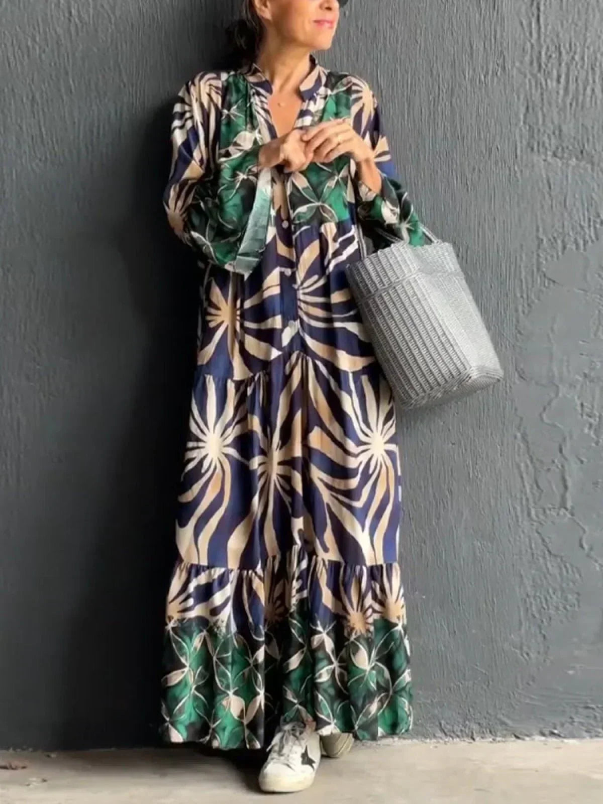 Giselle | Flowing boho dress