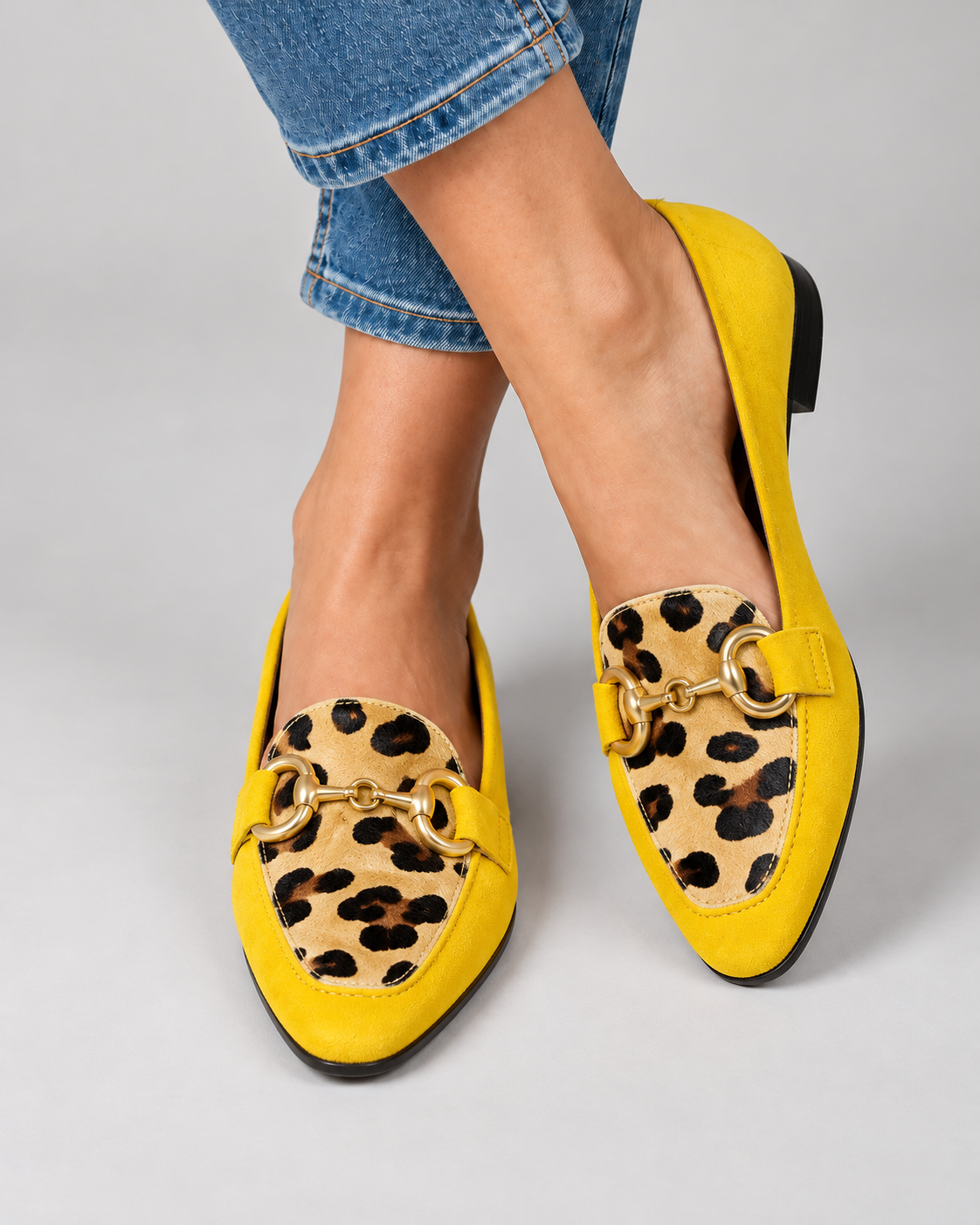 Assunta | Animal Print Loafers