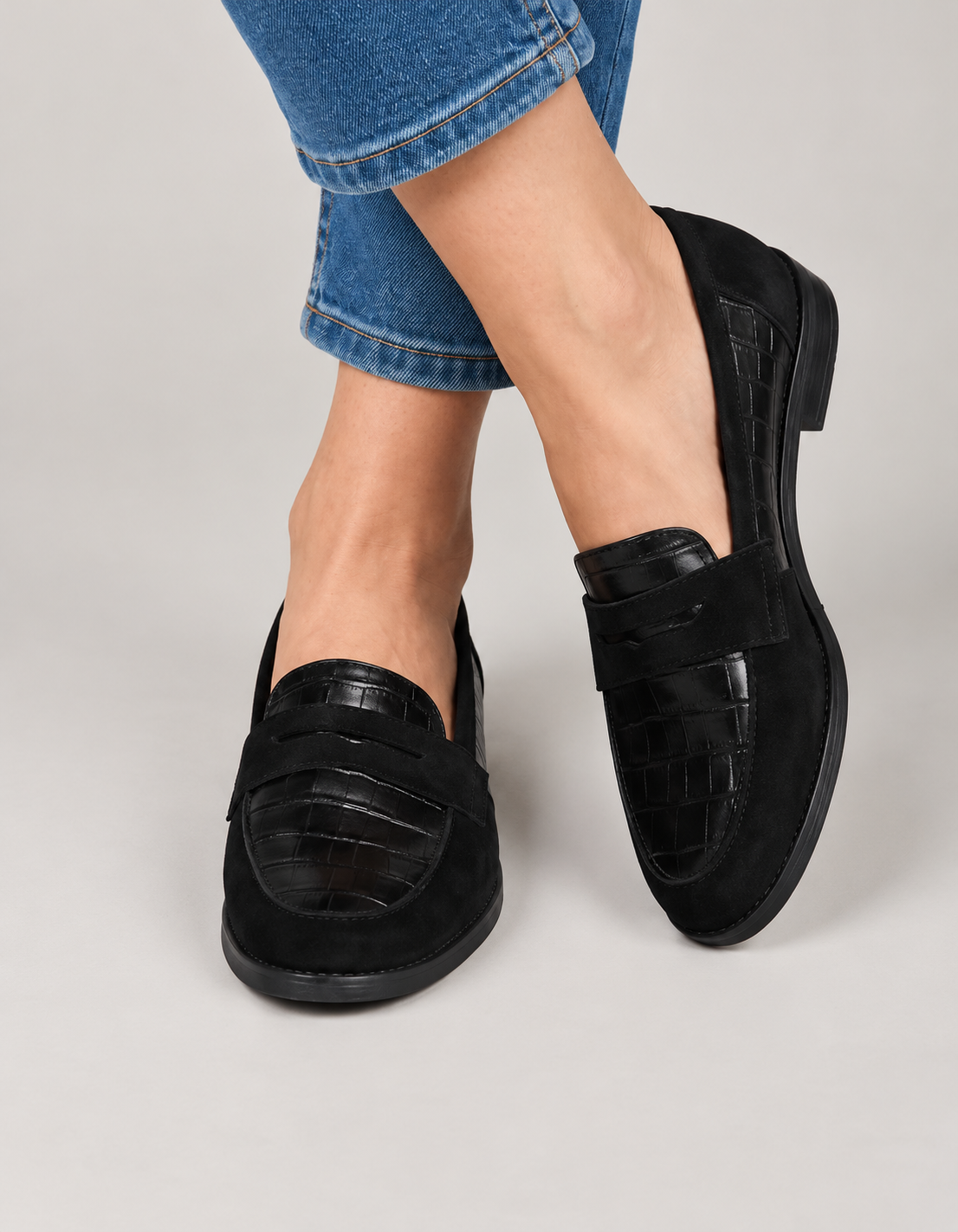 Mariluz Moccasins with Padded Insole