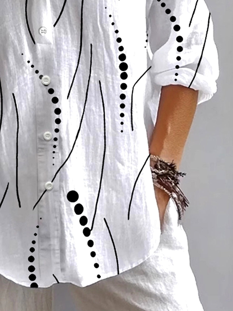 Kristen™ | Artistic Everyday Comfort Blouse