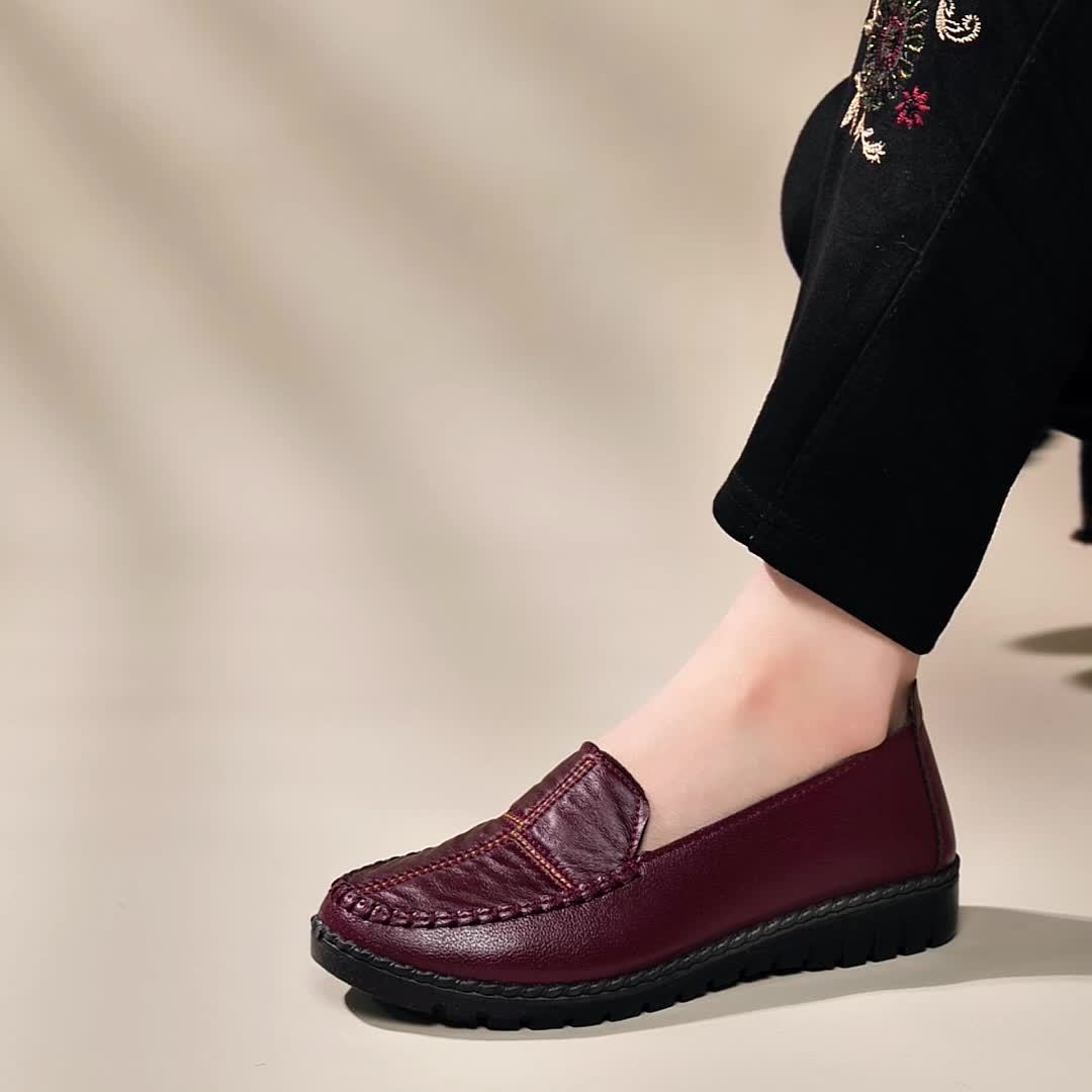 Shona Orthopaedic Stitched Penny Loafers