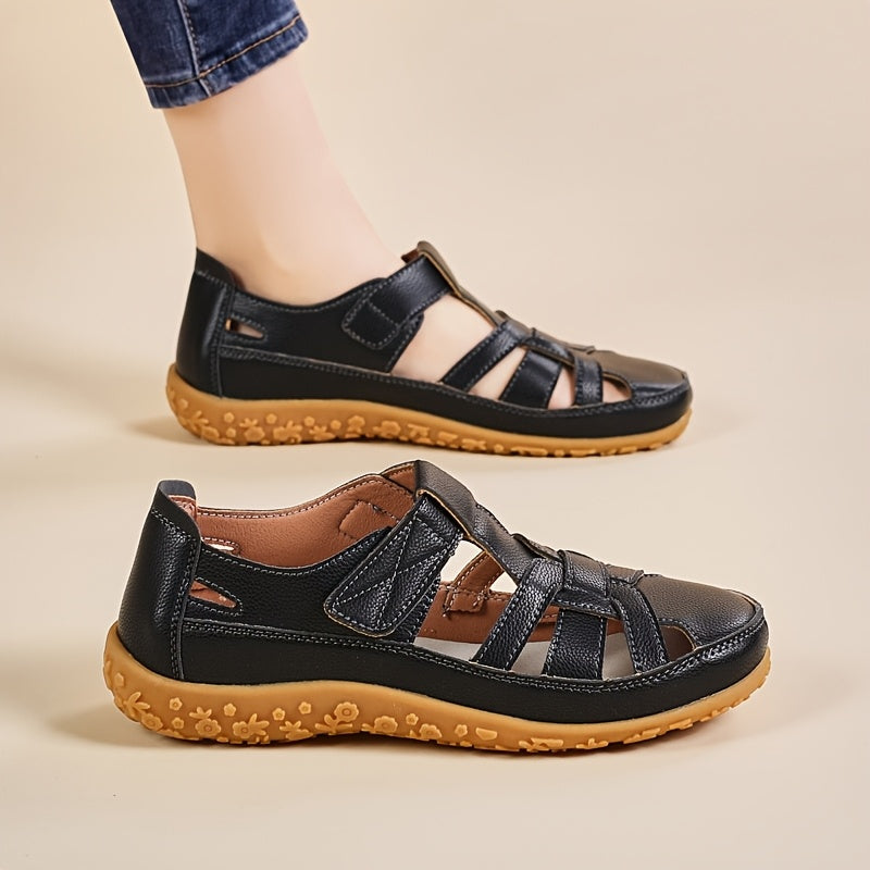 Phyllis – Orthopaedic Woven Strap Comfort Sandals