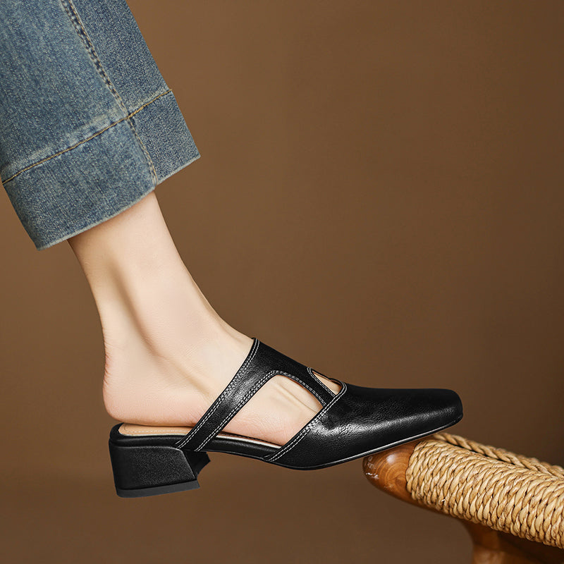 Dessa | Cut-Out Detail Mules