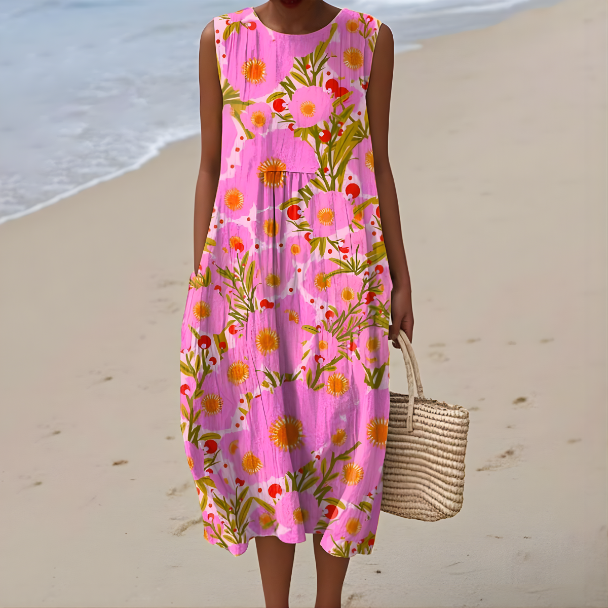 Indy™ | Vibrant Floral Summer Dress