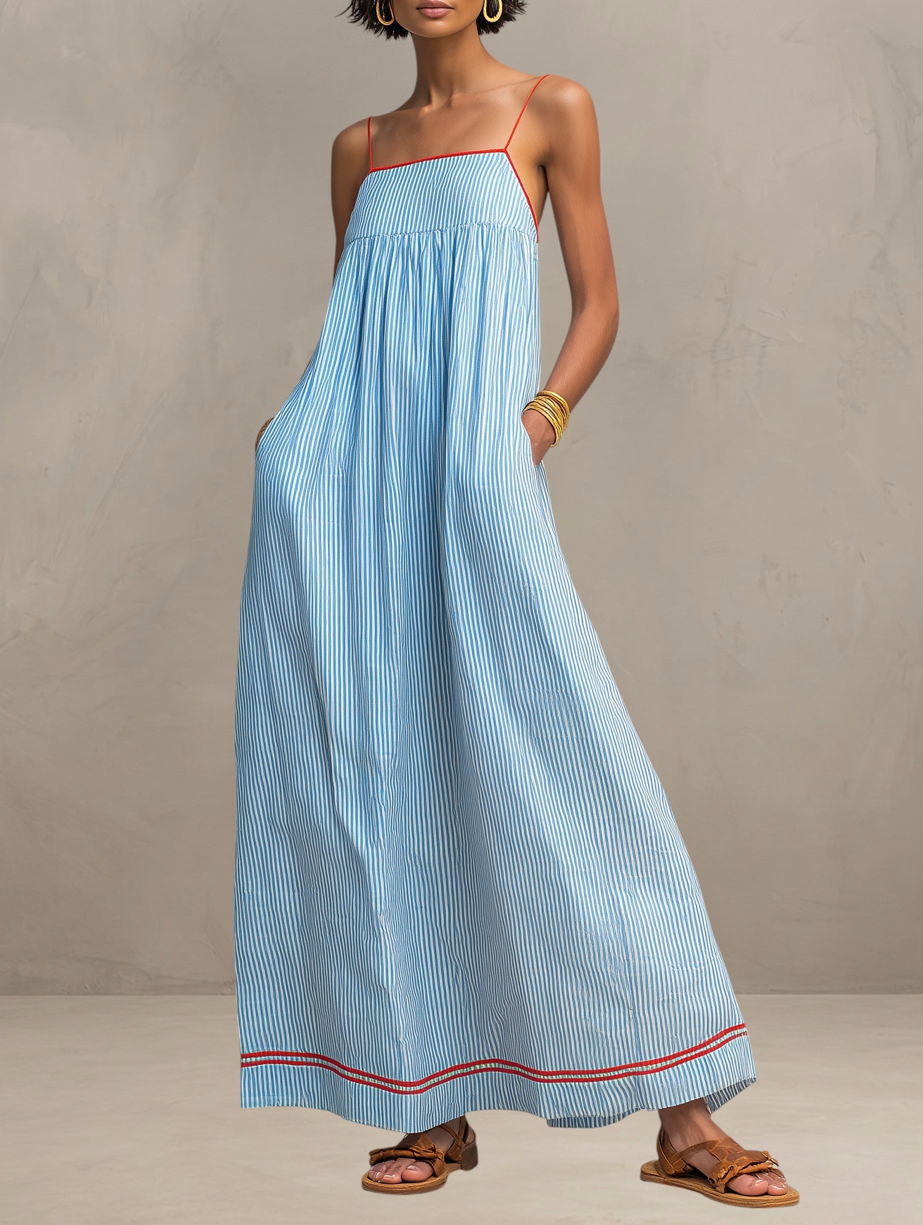 Pamela™ | Lightweight Summer Maxi Dress