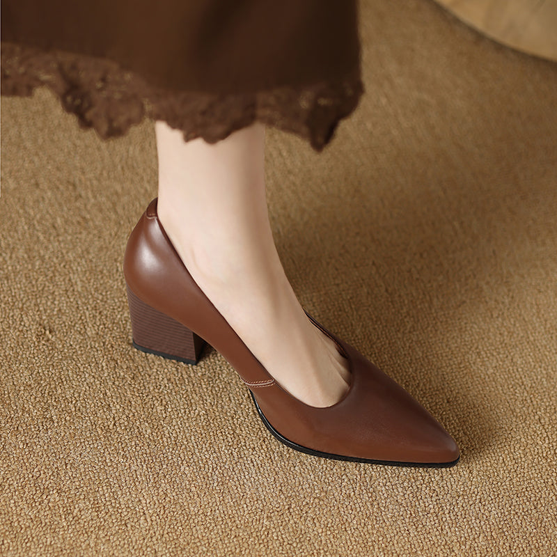 Zella | Pointed-Toe Block Heels