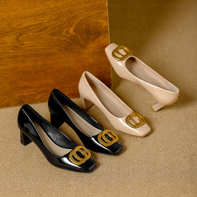 Tyra | Buckle Detail Heels