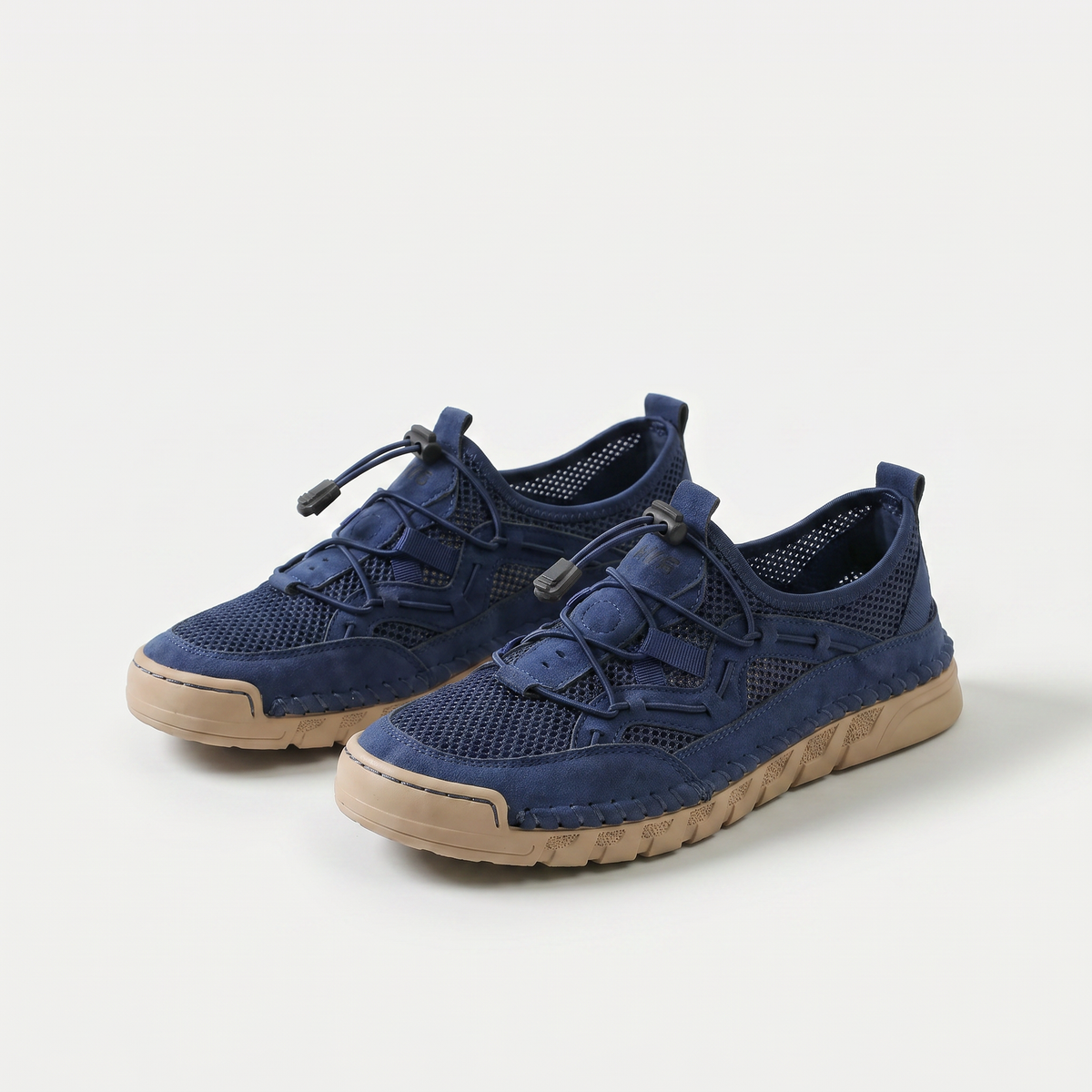 Michelle – Navy Blue Orthopaedic Breathable Mesh Sneakers