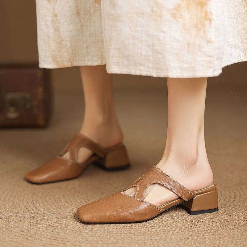 Dessa | Cut-Out Detail Mules