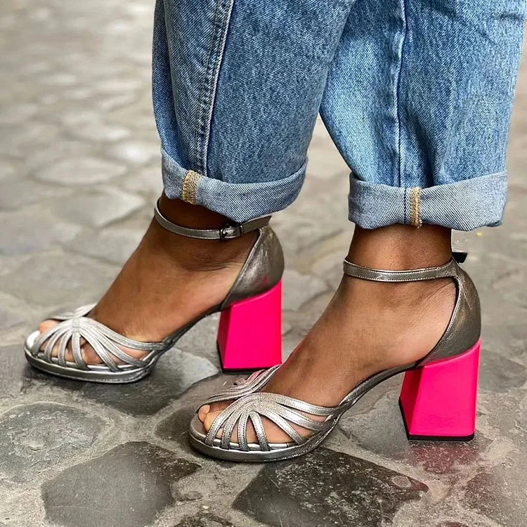 Bicolored | All-Day Comfort Heels