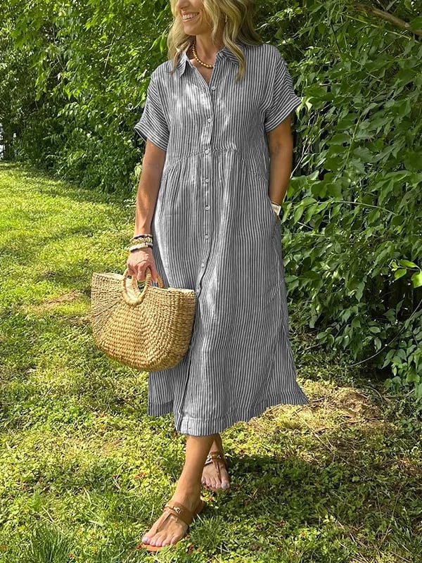 Irma dress in grey