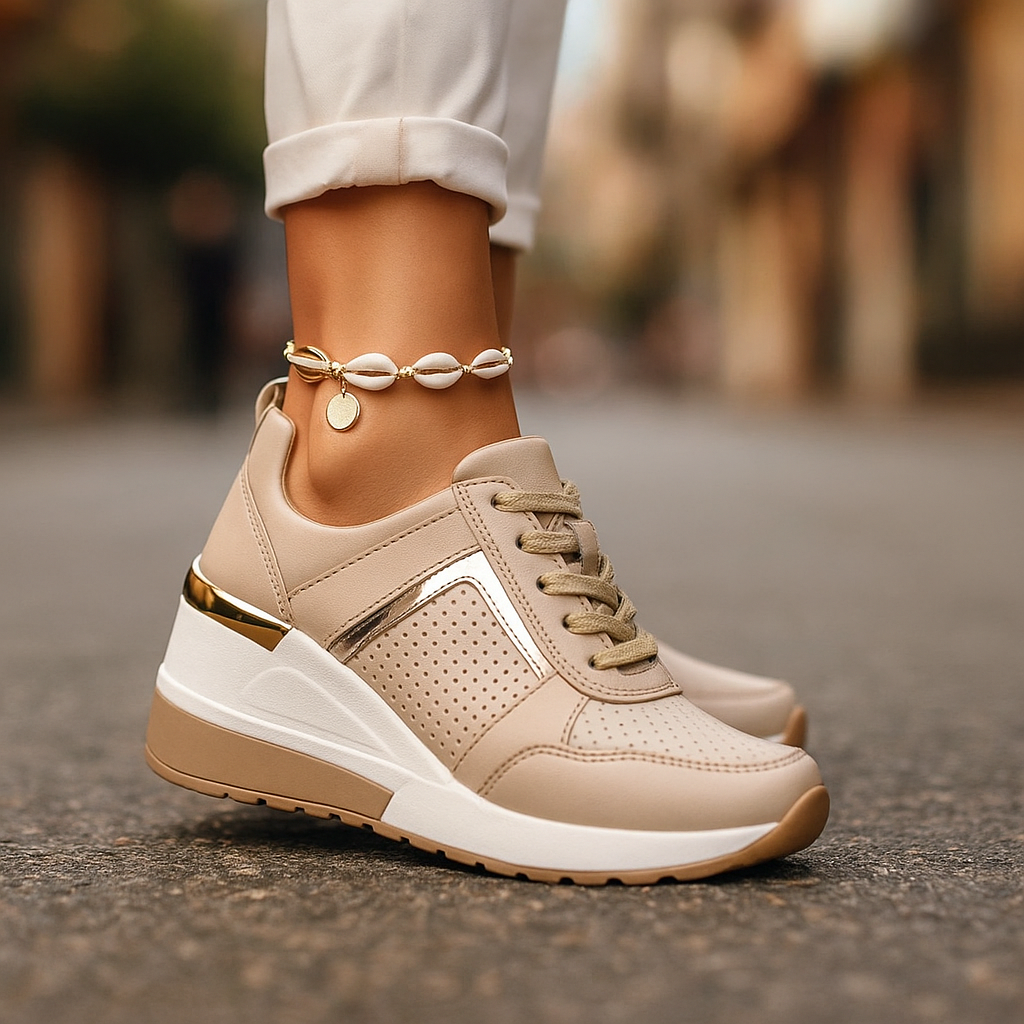 Marielle | Perforated Comfort Trainers