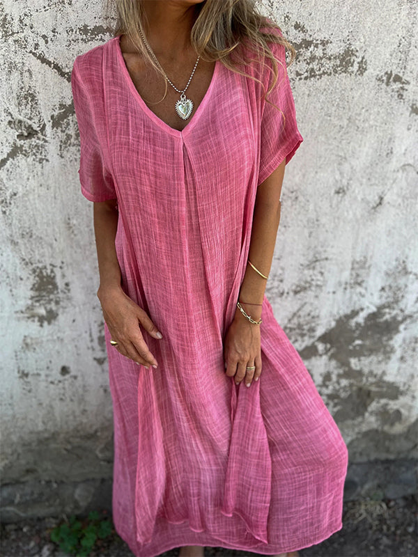 Harriet | Everyday summer dress in linen
