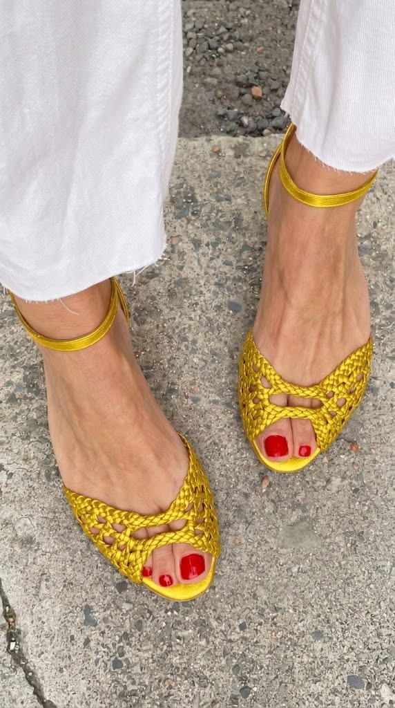 Isabelle – Woven Summer Sandals