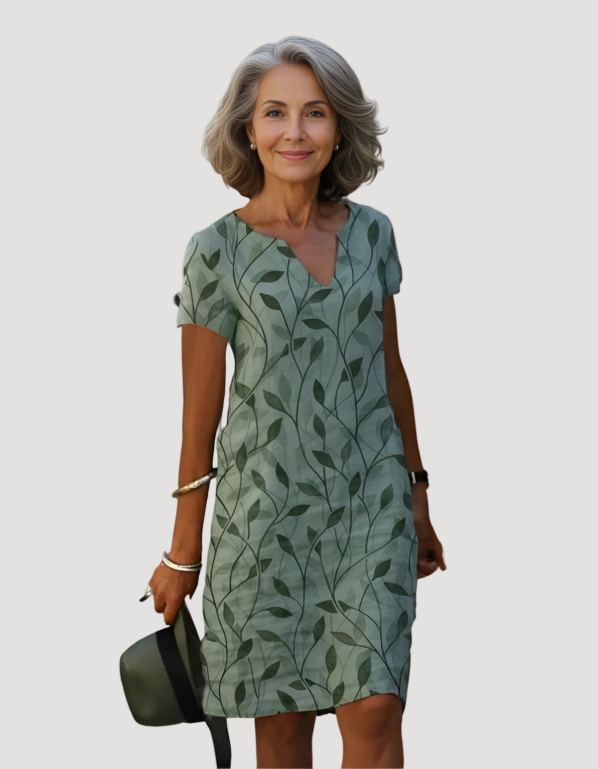 Evelina | Elegant nature inspired dress