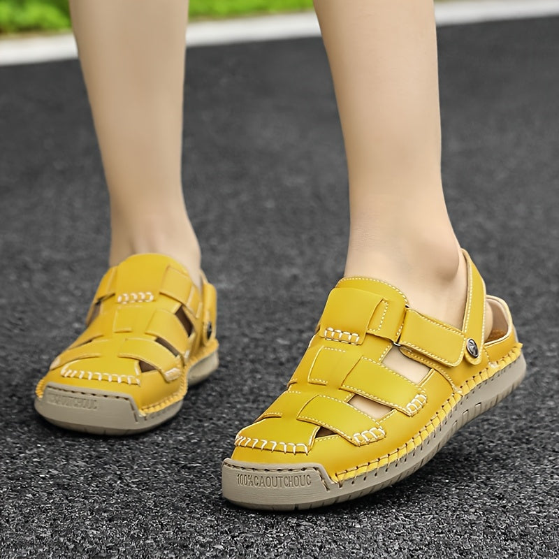 Rhonda – Orthopaedic Closed-Toe Fisherman Sandals
