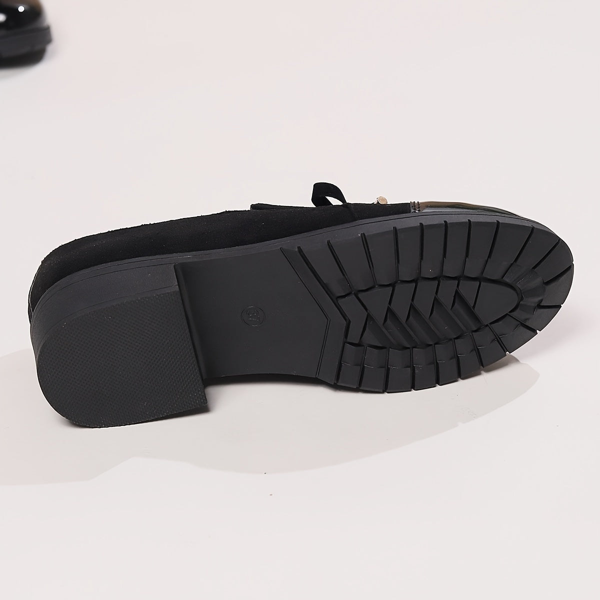 Velma Patent Toe Bow Loafers