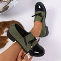 Velma | Women's Patent Toe Bow Loafers