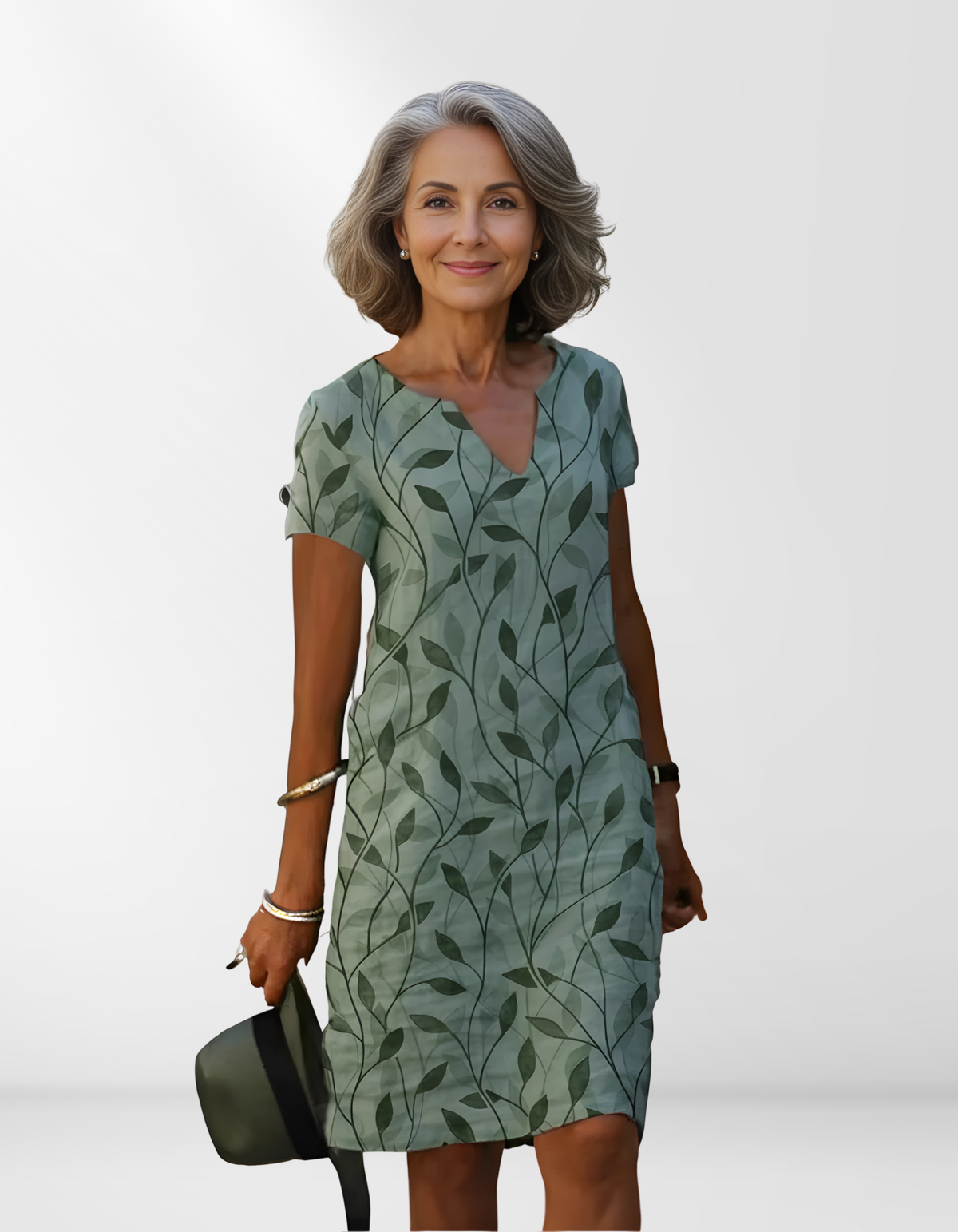 Evelina | Elegant nature inspired dress