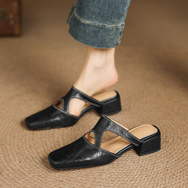 Dessa | Cut-Out Detail Mules