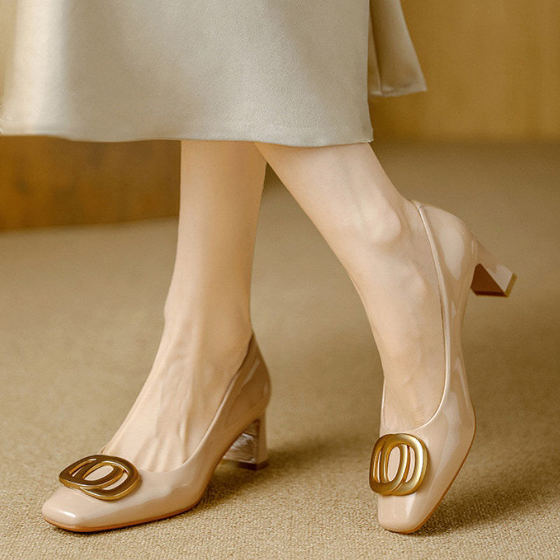 Tyra | Buckle Detail Heels
