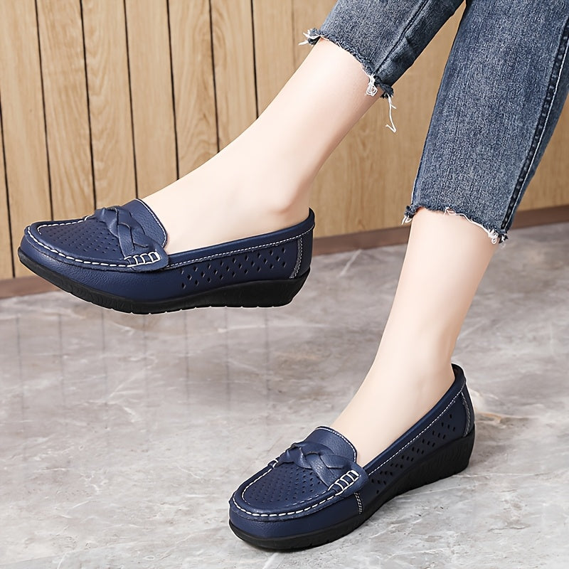 Iona Perforated Comfort Loafers