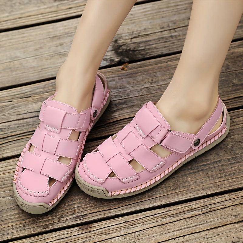 Rhonda – Orthopaedic Closed-Toe Fisherman Sandals