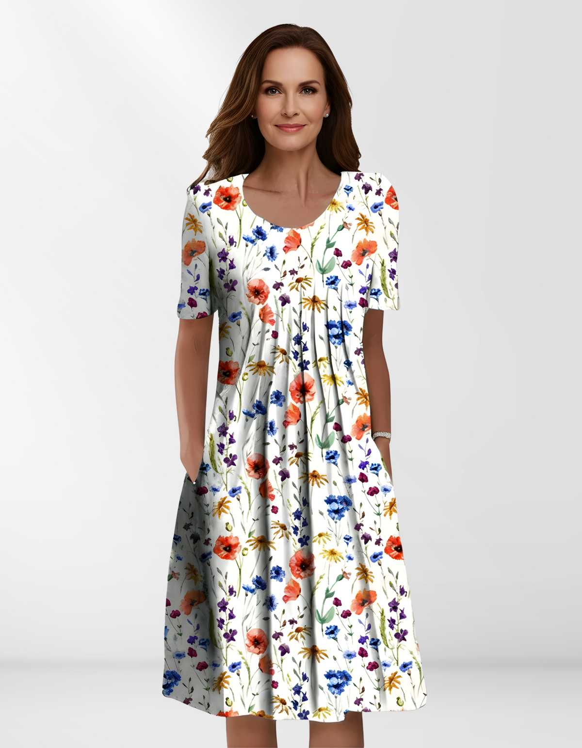 Matilda | Casual trendy floral dress