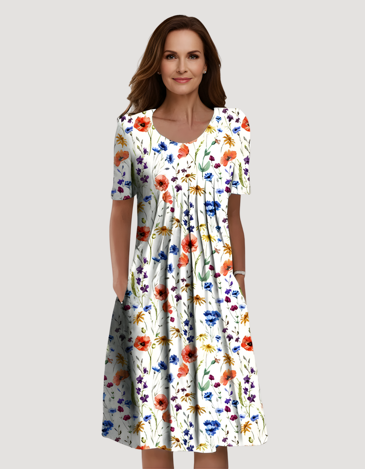 Matilda | Casual trendy floral dress